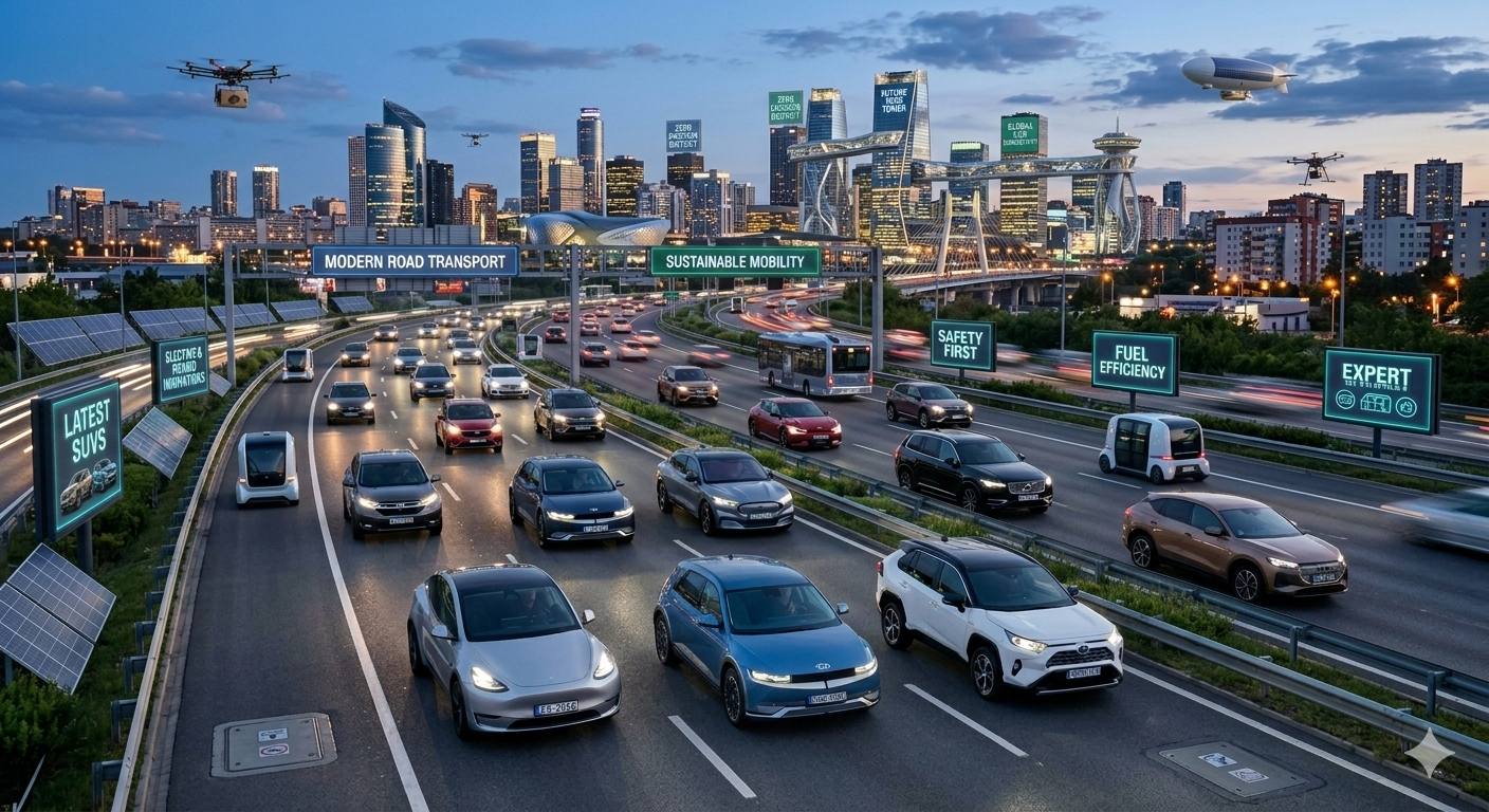Explore the latest cars and SUVs transforming modern road transport. Get expert reviews, new launches, comparisons, safety updates, fuel efficiency insights, and electric and hybrid innovations shaping personal mobility worldwide.