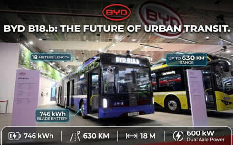 The future of urban transit has arrived. 🚍