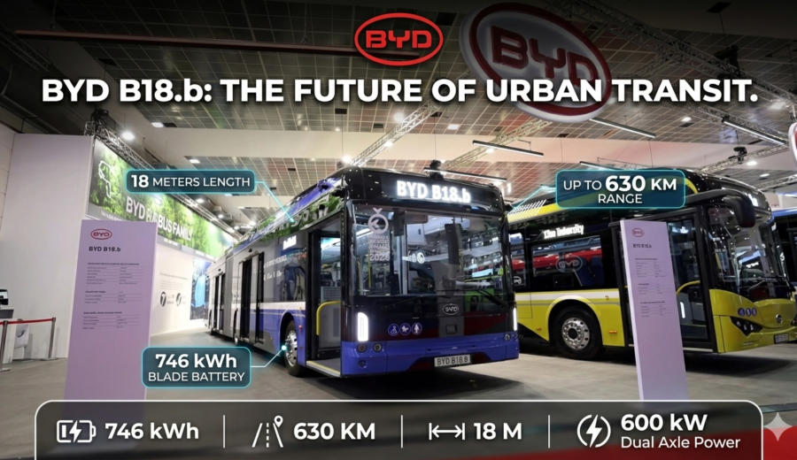 The future of urban transit has arrived. 🚍