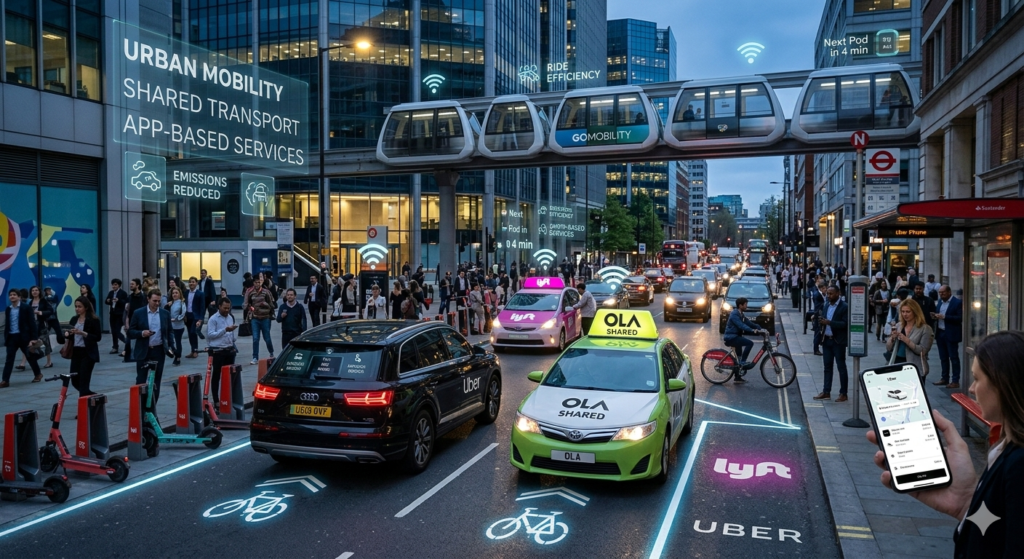 Get the latest insights on ride-hailing and app-based mobility services like Uber, Lyft, and Ola. Explore shared transport, urban mobility trends, digital platforms, and on-demand travel solutions changing city transportation.