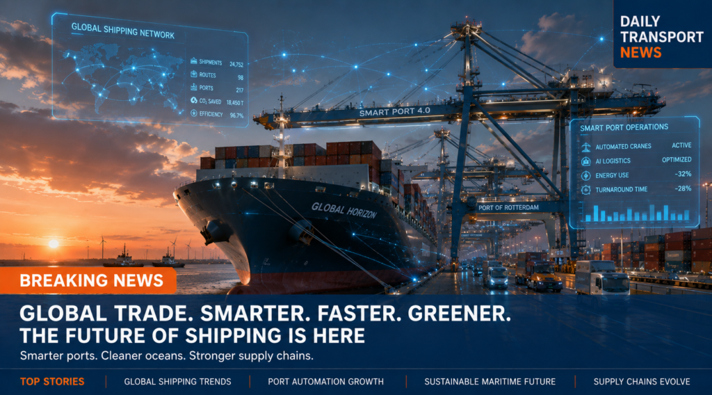 International shipping companies are closely monitoring fuel prices and supply chain disruptions as global trade networks adjust to shifting energy markets. Logistics operators are increasing investments in smarter freight systems, intermodal transport, and cleaner shipping technologies to maintain supply chain resilience.