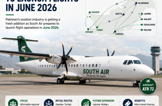 ✈️South Air to Launch Domestic Flight Operations in Pakistan in June 2026