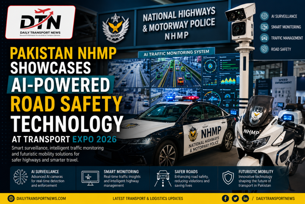Pakistan 🚔NHMP Showcases AI-Powered Road Safety Technology at Transport Expo 2026 | Daily Transport News
