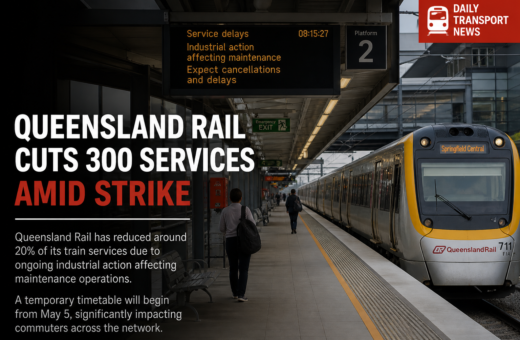 🚆 Queensland Rail Cuts 300 Services Amid Strike