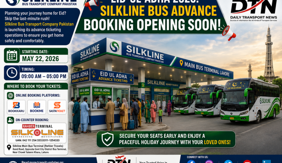 🚨 Eid-ul-Adha 2026: Silkline Bus Advance Booking Opening Soon!