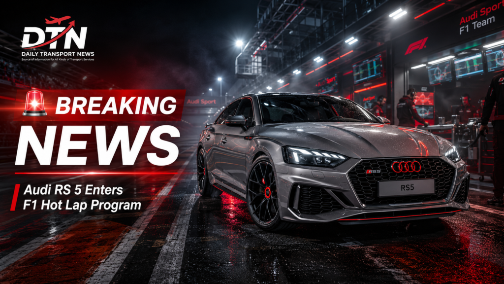 🔥 BREAKING NEWS: Audi RS 5 Joins Formula 1® Pirelli Hot Lap Program