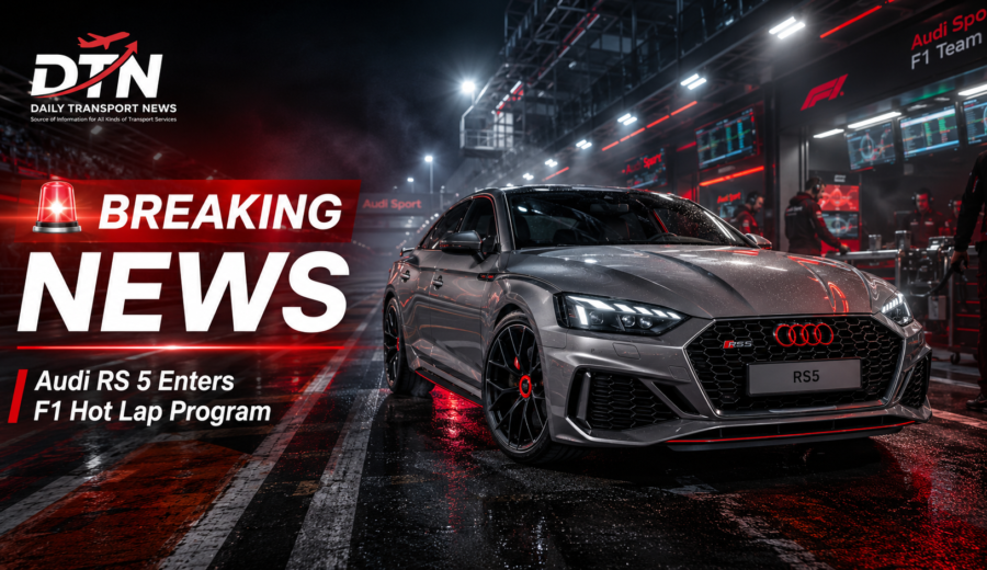🔥 BREAKING NEWS: Audi RS 5 Joins Formula 1® Pirelli Hot Lap Program