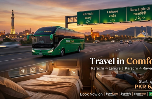 Experience Premium Luxury: Travel from Karachi to Lahore & Rawalpindi in Style!