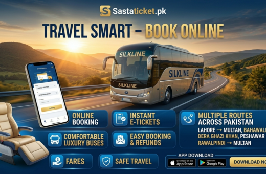 SilkLine Bus Service Online Booking | Routes, Fares & Timings – Sastaticket.pk