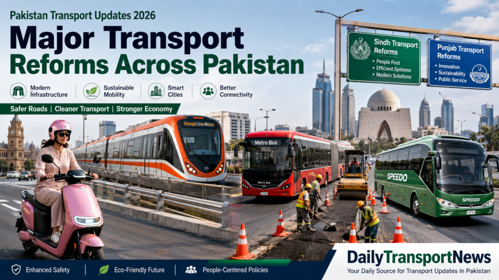 Pakistan Transport Updates: Major Relief & Transit Reforms Across Provinces