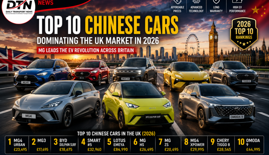 Top 10 Chinese Cars Dominating the UK Market in 2026 🇨🇳🚗