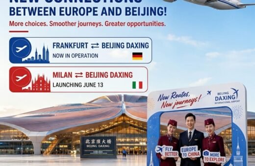Air China Expands Europe Connectivity with New Beijing Daxing Routes from Frankfurt and Milan