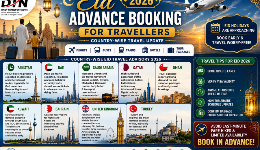 🌙 Eid Travel Rush 2026: Advance Booking Alert for International Travellers Country-Wise
