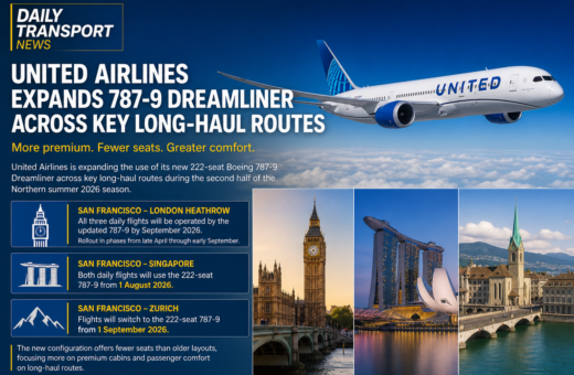 United Airlines Expands 787-9 Dreamliner on Key Long-Haul Routes