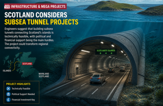 🌉 Scotland Considers Subsea Tunnel Projects
