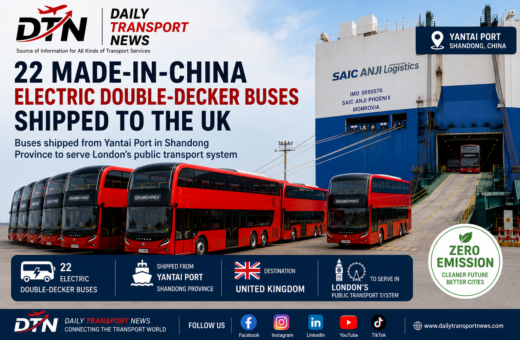 22 Made-in-China Electric Double-Decker Buses Shipped to the UK