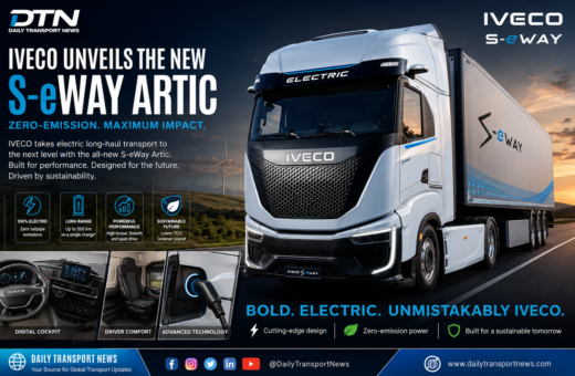 IVECO Unveils the New S-eWay Artic Electric Truck for Sustainable Long-Haul Transport
