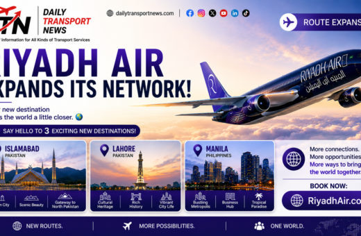 Riyadh Air Announces New Routes to Islamabad, Lahore and Manila