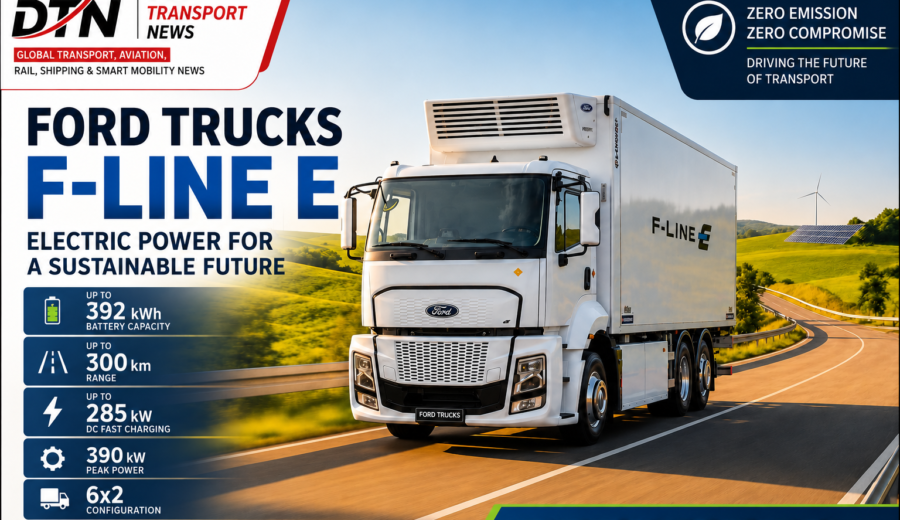 Ford Trucks F-LINE E: Electric Power for a More Sustainable Transport Future