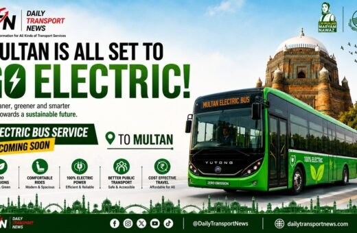 Multan is all set to go electric! 🚌⚡